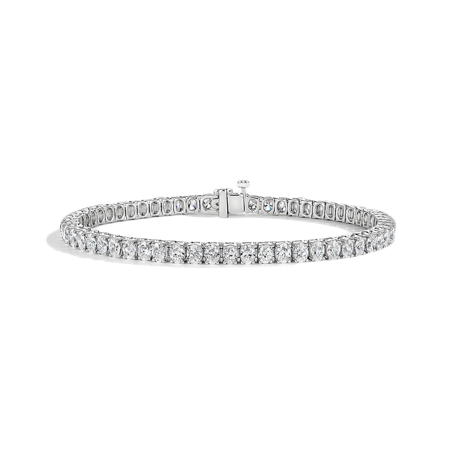 Oval Cut Tennis Bracelet